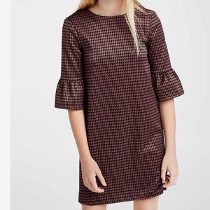 Calvin Klein Shift dress with bell sleeve